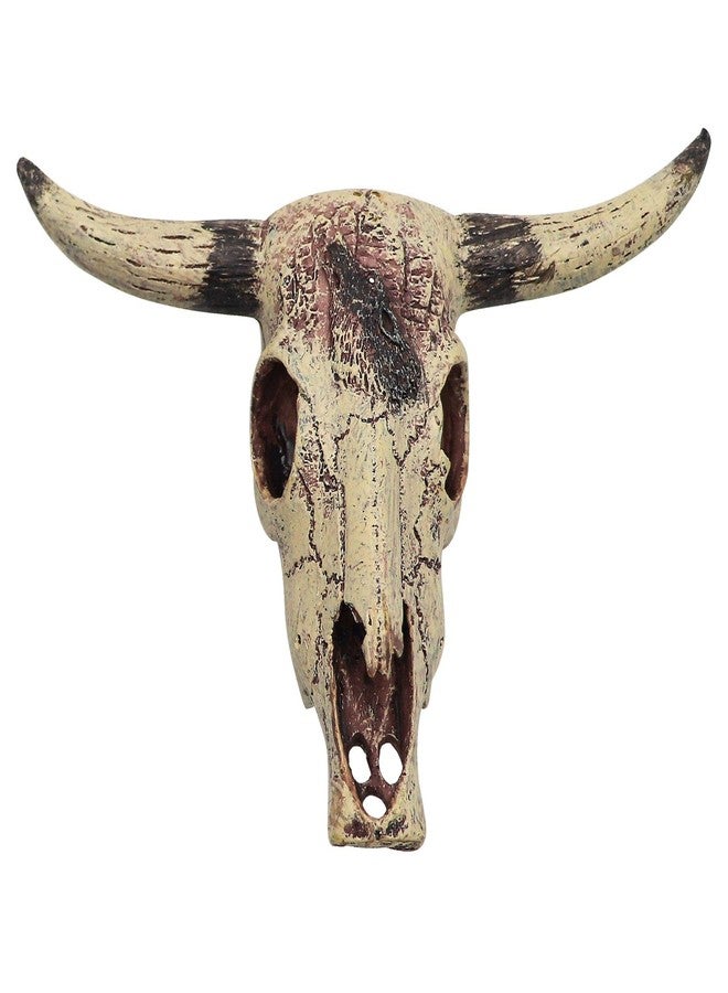 Oooct Bearded Dragon Tank Decor Accessories, Resin Cattle Skull Reptiles Hideouts Decorations, Decor Statue for Fish Aquarium Cave Landscape - Image 2